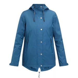 New McKinley Womens Breathable Windbreaker Hooded Jacket Water Repelling Size XS